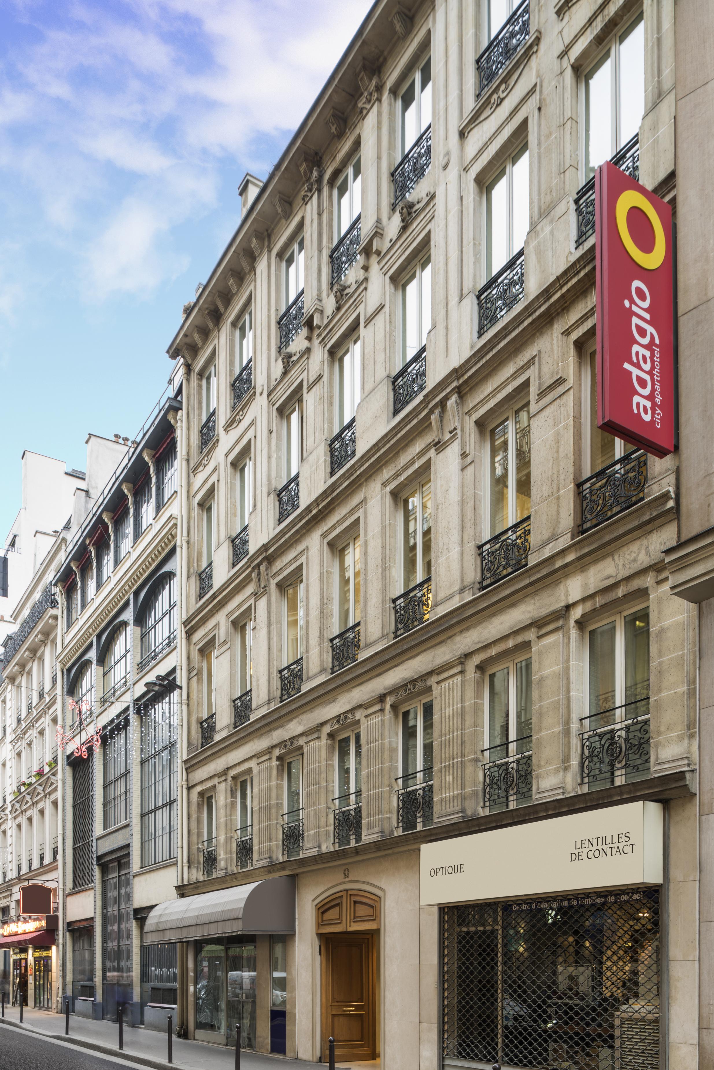 Aparthotel Adagio Paris Opera Exterior foto